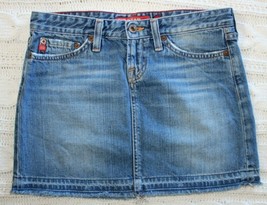 Big Star Jeans Sunny Women&#39;s Blue Denim Pencil Skirt ~26~ - $15.88
