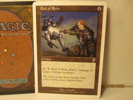 2001 Magic the Gathering MTG card #314/350: Rod of Ruin - £1.20 GBP