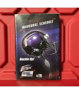 Detroit Fury AFL Football Pocket Schedule Inaugural Season Vintage 2001 - $256.84 MXN