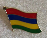 Mauritius Wavy Lapel Pin - $9.98