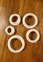 Circles Polymer Clay Cutters, Set of Five(5) Sizes - £6.22 GBP