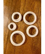 Circles Polymer Clay Cutters, Set of Five(5) Sizes - £6.20 GBP