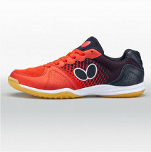 Butterfly Lezoline Vilight Table Tennis Shoes Indoor Unisex Shoes Red NWT - £83.90 GBP