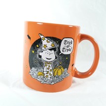 Peanuts Trick Or Treat Halloween Mug Orange - £15.53 GBP