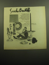 1958 Sascha Brastoff Ceramics and Lamps Ad - £14.54 GBP