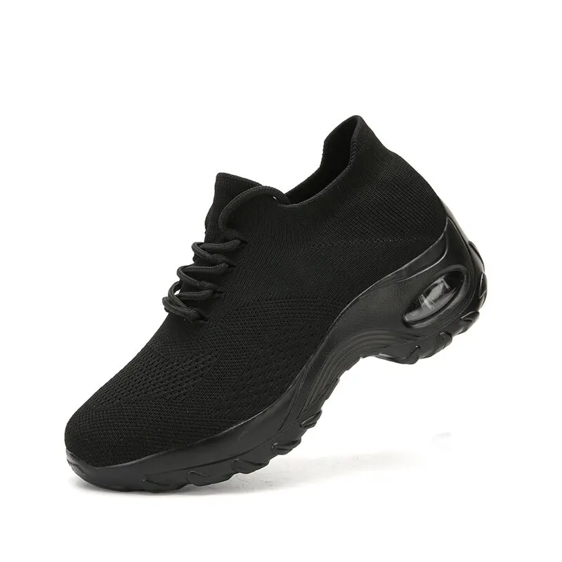 Women Casual Walking Shoes Air Cushion Chunky Sneaker Platform Height In... - $68.44