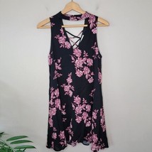 NWT Altar&#39;d State | Black Pink Floral Dress, size small - £21.40 GBP