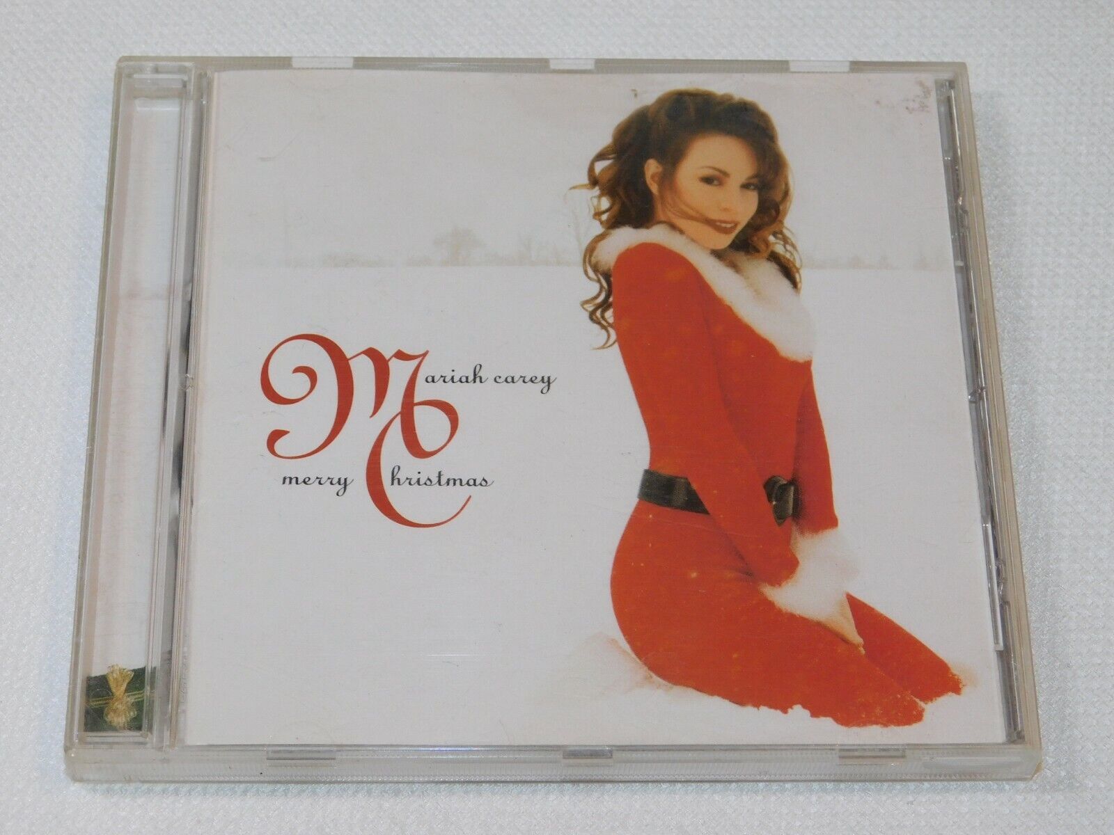 Primary image for Merry Christmas by Mariah Carey (CD, 1994, Columbia Records) Jesus Oh What a Won