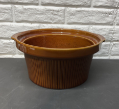 Rival Crock Pot Slow Cooker 5QT Stoneware Brown Insert Liner ONLY for Model 3350 - £12.85 GBP