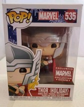 Holiday Thor #535 Funko Pop Marvel Bobble-head  Exclusive Figure New In Box - £7.61 GBP