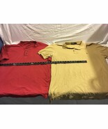 Mens Ralph Lauren Polo Beige Large Pullover Shirt &amp; RedHead Polo Large R... - $22.87