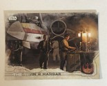 Star Wars Rogue One Trading Card Star Wars #36 Yavin 4 Hangar - $1.97