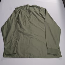 Old Navy Men's Cotton Blend Snap Button Green Lightweight Long Sleeve Shirt XL image 2