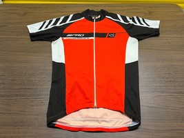 De Marchi Italia Men’s Red/Black Full-Zip Cycling Jersey - Medium - £13.32 GBP