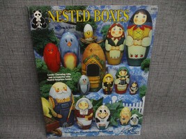 Nested Boxes Pattern Book 2334 Painting Instructions Witch Snowman Babus... - $14.24