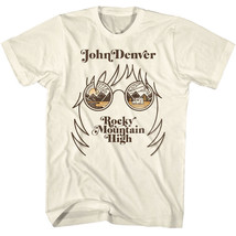 John Denver Rocky Mountain High Men's T Shirt Glasses Country Road Music - $26.50+