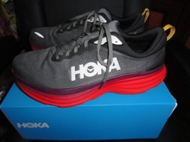 Hoka One One Bondi 8 Sneakers Size 13 2E. # 0669 - £113.36 GBP