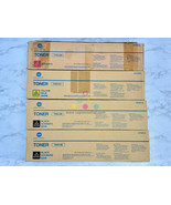 4 Open OEM Konica BH C452/C552/C552DS/C652 MYKK Toner TN613, Same Day Ship - €210,63 EUR