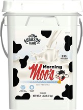 Augason Farms Morning Moo&#39;s Instant Milk Large Bucket Bulk Emergency 20 Years   - £147.29 GBP