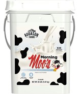 Augason Farms Morning Moo&#39;s Instant Milk Large Bucket Bulk Emergency 20 ... - £147.29 GBP