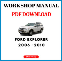 Ford Explorer 2006-2007-2008-2009-2010 Service Repair Workshop Manual - £6.04 GBP