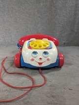 Fisher Price Mattel Pull Along Chatter Telephone 77816 - $11.98