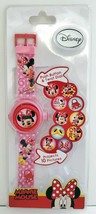 NEW Disney MINNIE MOUSE Kids Projection Watch Projects 10 Pictures (New battery) - £9.58 GBP