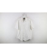 Vintage 60s 70s Streetwear Mens 16 Sanforized Cotton Short Sleeve Button... - $59.35