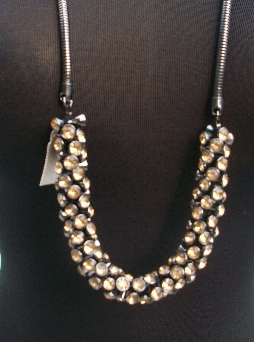 CHICO'S Chicos Convertible Necklace + Bracelet Adjust Length Gemstone NWT $108 - $48.60