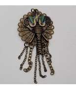 Blue Moon Beads Bronze Colored Elephant Necklace Pendant - £7.65 GBP