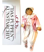 RARE DES PUPPENED KUNSTARCHIV PORCELAIN DOLL BABY 22&#39;&#39; TALL 3LBS WT. BY:... - $101.80 CAD