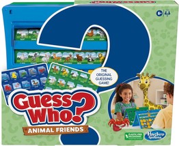 Guess Who Animal Friends Game Includes 2 Double Sided Animal Sheets 2 Player Boa - £31.22 GBP