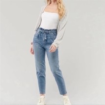 HOLLISTER Ultra High Rise Paper Bag Mom Jeans Size 27 - $35.00