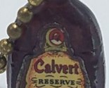 Old Vtg Calvert Reserve Blended Whiskey Bottle Key Chain Charm - $19.75