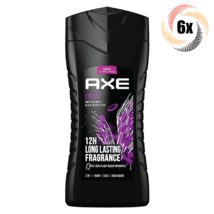 6x Bottles AXE Excite Coconut &amp; Black Pepper Scent 3in1 | 250ml | Fast Shipping - £27.03 GBP