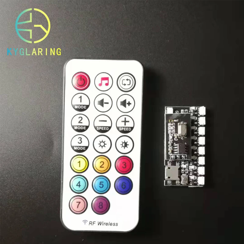 Play DIY Led Light Iamp IF Board and 20 Keys Remote Control Wireless Module - £54.84 GBP