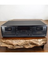 Pioneer Stereo Double Cassette Deck CT-W404R Auto Reverse Recording Tested - £63.13 GBP