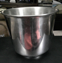 Vintage Sunbeam Mixmaster 6&quot; Small Metal Stainless Steel Mixing Bowl - £17.88 GBP