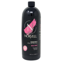 Norvell Handheld Spray Tan Solution DHA Free 34 Oz - £33.34 GBP