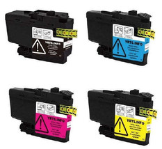 Compatible with Brother LC406XL BK/C/M/Y Premium Ink Compatible Combo Pack - 4 C - £73.50 GBP