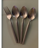 Hampton Silversmiths SHANGRILA 3 Tablespoons 1 Dinner Fork Stainless Fla... - $291.25 MXN
