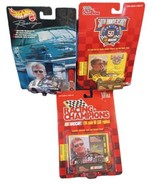 Lot of 3 Jeff Burton 1:64 Cars Racing Champions Hot Wheels - $10.84