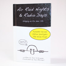 Signed Air Raid Nights &amp; Radio Days Hanging On For Dear Life By Don Schroeder HC - £12.50 GBP