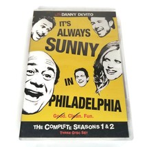 Its Always Sunny in Philadelphia Complete Seasons 1 &amp; 2 DVD Set  2009 3 Disc Set - £6.33 GBP