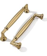 5 Pack 5 Inch(128mm) Champagne Bronze Cabinet Pulls Heavy Duty Solid Sat... - $29.69