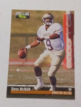 Steve McNair Houston Oilers 1995 Classic Pro Line Rookie Card #99 - £0.77 GBP