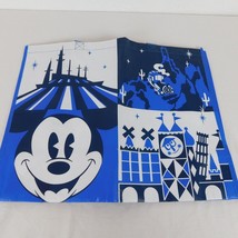 Disney Parks Blue Magic Kingdom Mickey & Attractions Large Reusable Tote Bag - $5.95