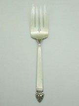 King Cedric by Oneida Sterling Silver Cold Meat Fork 8&quot; - $109.00
