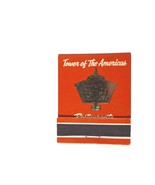 Vintage Matchbook Tower Of The Americas Restaurants San Antonio Texas Un... - €10,07 EUR