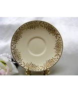 2786 Antique Taylor,Smith,Taylor Golden Roses Saucer - $3.00